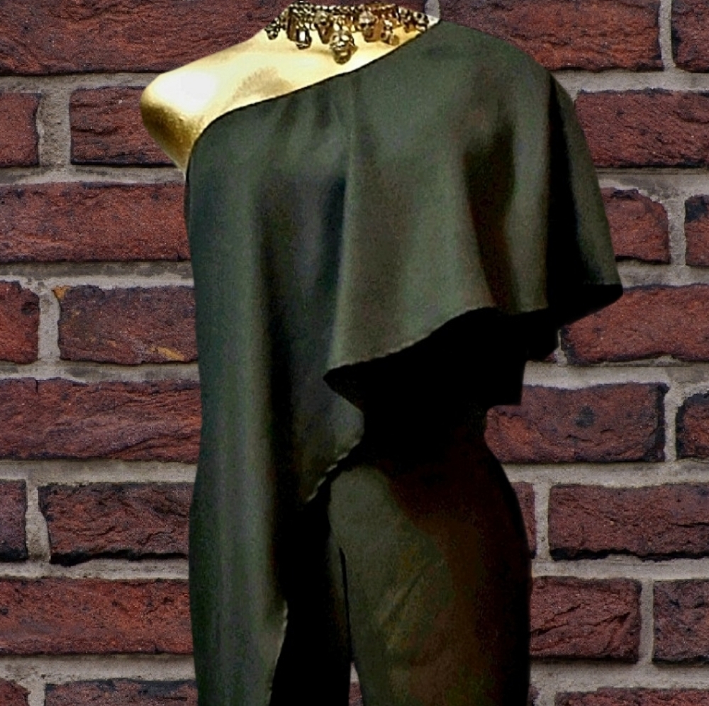 One Shoulder Jumpsuit